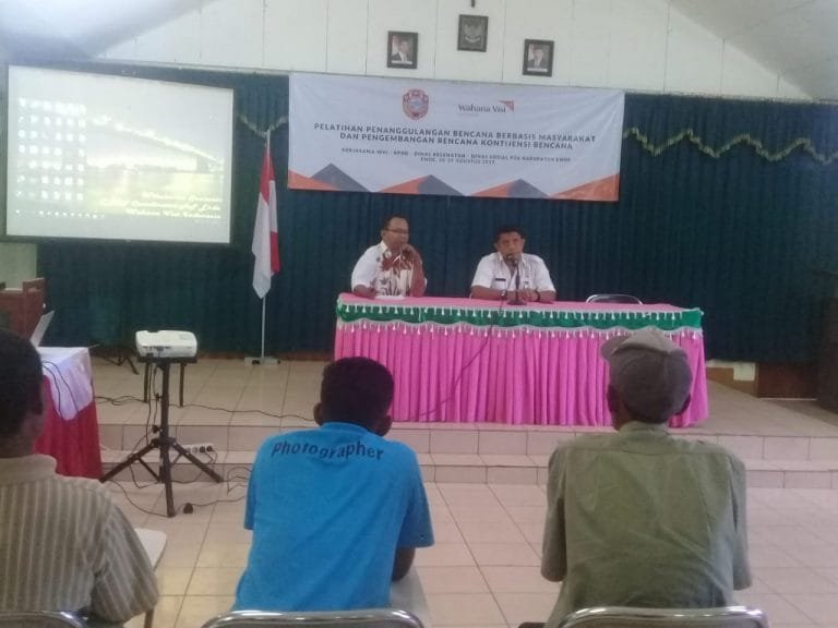 WVI Ende Beri Pelatihan Penanggulangan Bencana Berbasis Masyarakat