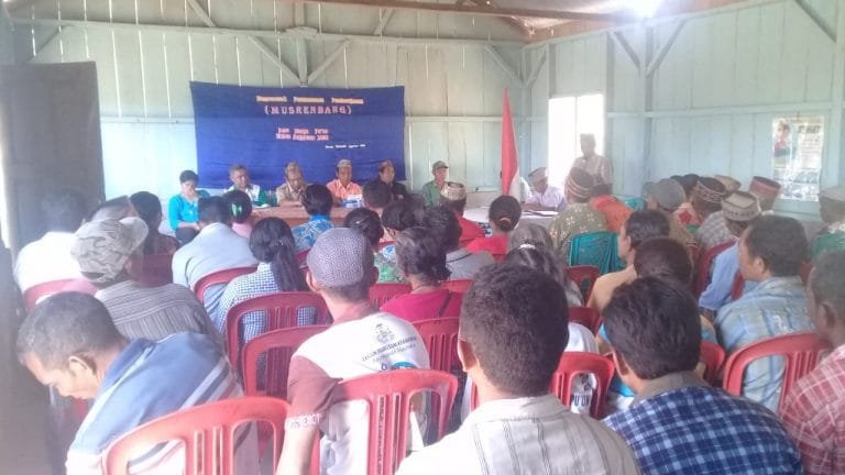 Desa Nanga Pu’un-Matim Adakan Musrembangdes 2020