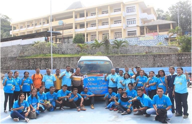 KKN-PPM Uniflor Perkuat Literasi Desa