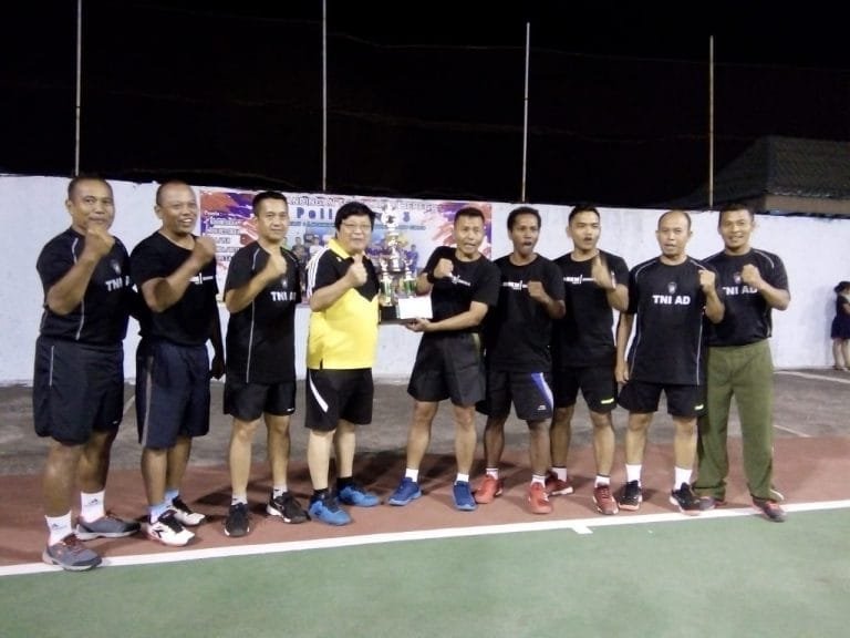 Kodim Sikka Juarai Turnamen Pelita Cup 3