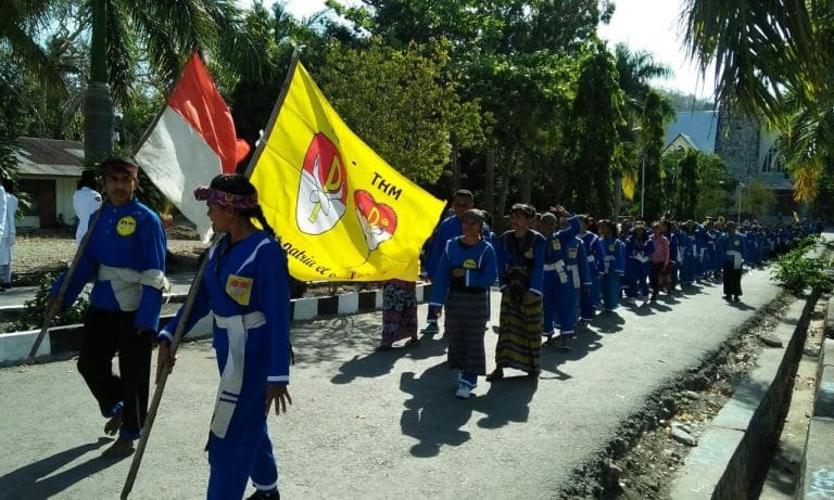 Pencak Silat Meriahkan HUT ke-97 Kota Kefamenanu