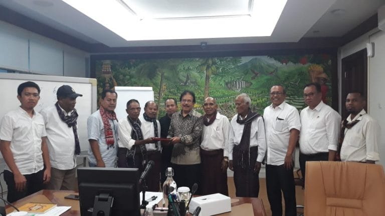 Perjuangkan Hak Tanah Ulayat, Masyarakat Adat Suku Tukan Temui Menteri ATR/Kepala BPN