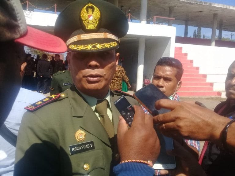 HUT TNI ke-74 di Ende, Kebijakan TNI Utamakan Rakyat