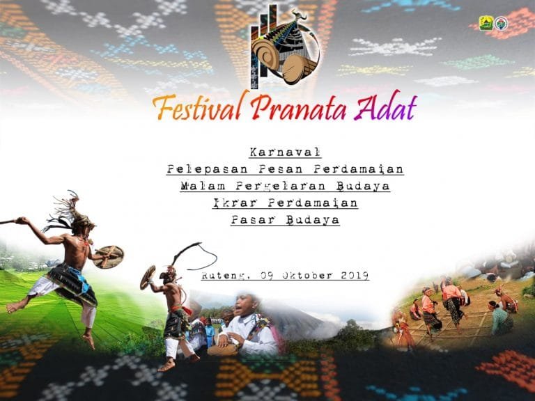 Festival Pranata Adat di Ruteng Bakal Tampilkan Seruan-Seruan Perdamaian