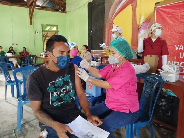 Kejar Target Kekebalan Kelompok, BIN Daerah Manggarai Adakan Vaksinasi di Ruteng