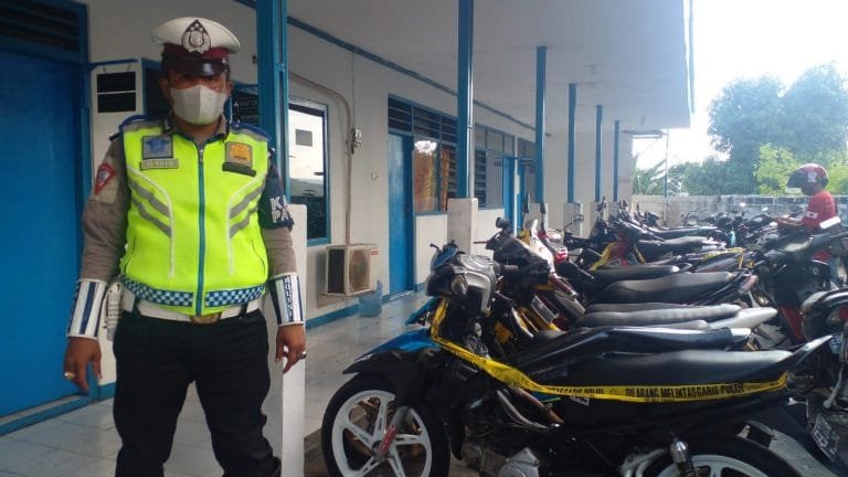 Polisi Amankan 14 Unit Sepeda Motor Balap Liar di Ende