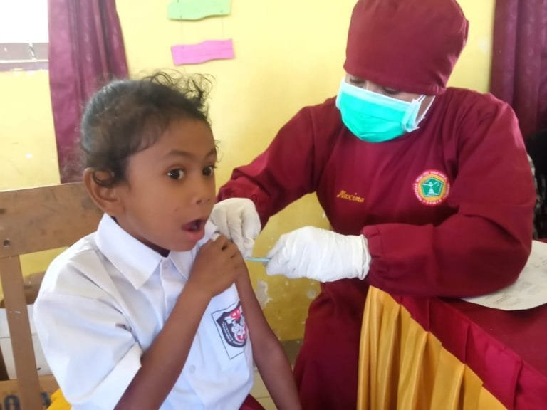 13.110 Anak di Nagekeo Sudah Terima Vaksin Covid-19
