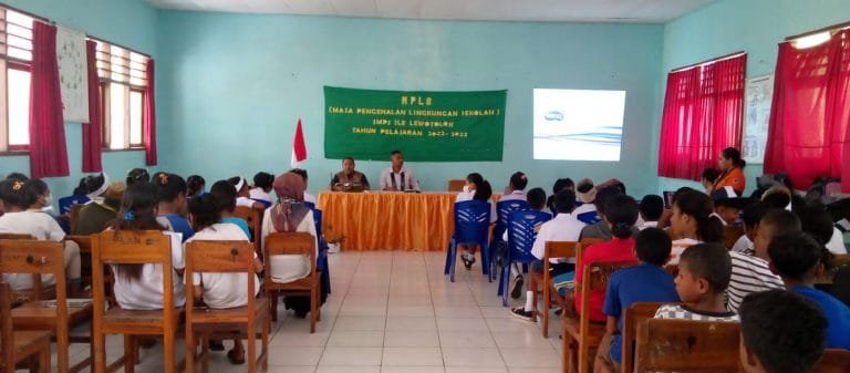 SMPS Ile Lewotolok Undang BPBD Sosialisasikan Siaga Bencana