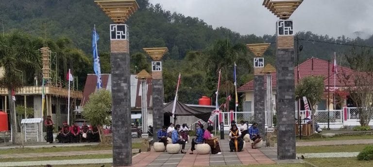Sejumlah ASN Tinggalkan Barisan Saat Bupati Ngada Bacakan Pidato