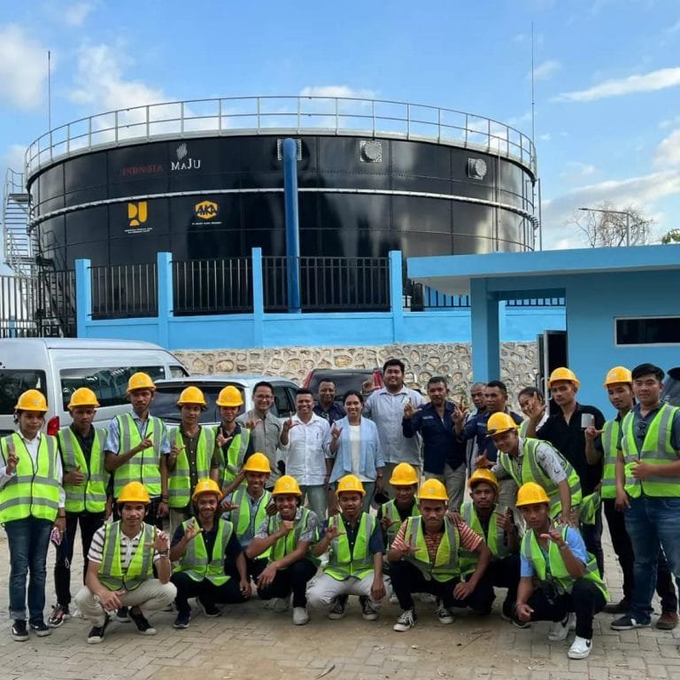 Company Visit Mahasiswa Teknik Sipil Unika Ruteng di Perumda Wae Mbeliling