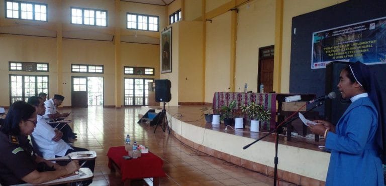 Optimalkan Layanan untuk Korban Perdagangan Orang, TRUK-F Gelar Workshop Bersama Pemkab Ende
