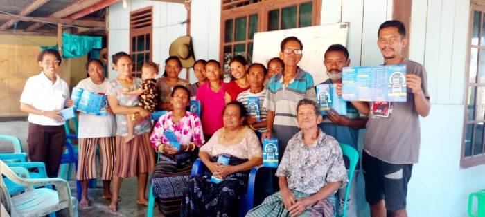 Saveriana Dua Sinta Ajak Warga Bergabung Bersama Kopdit Pintu Air