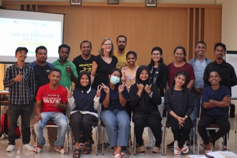 Yayasan Pantau Buka Kelas Menulis Narasi di NTT