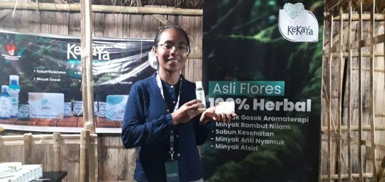 Elisabeth Sebut Sabun Bubuk Kelor Bisa Mengangkat Kulit Mati