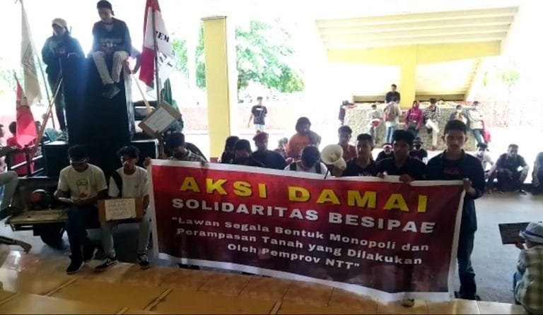 Terkait Konflik Besipae, Mahasiswa Sebut Gubernur Laiskodat Berwatak Preman