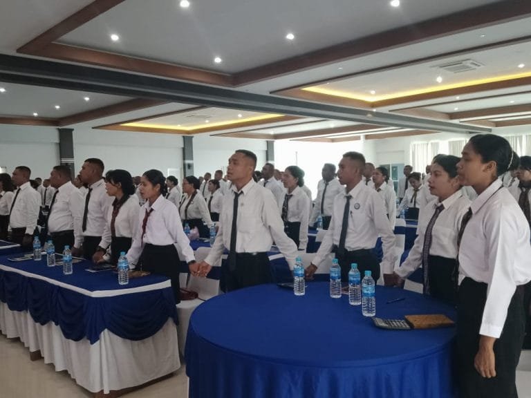 Gabriel P. Sorowutun Ajak Peserta OJT Belajar Budaya Kerja di Pintu Air