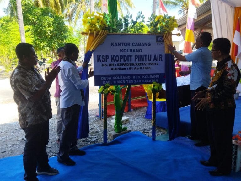 Kopdit Pintu Air Cabang Kolbano Layani Anggota di Tujuh Kecamatan
