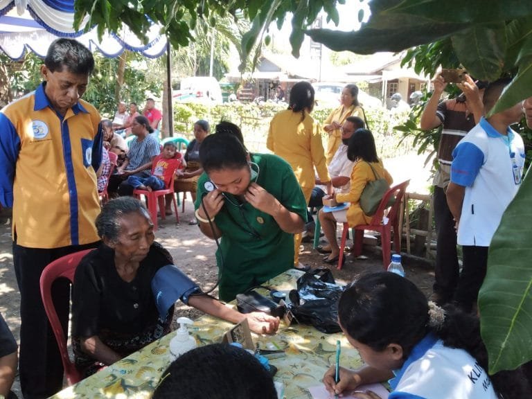 Pemeriksaan Kesehatan Gratis Jelang Perayaan Emas: Anggota Sehat, Obor Mas Kuat