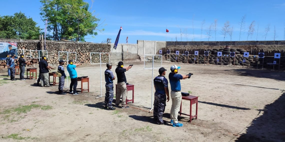 Memeriahkan Hut Armada Ri Lanal Maumere Gelar Lomba Menembak Ekorantt Com