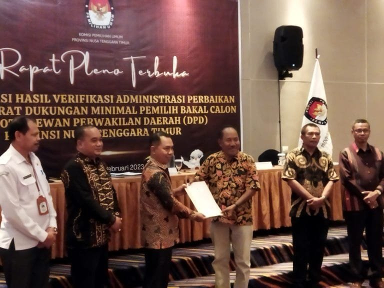 17 Bakal Calon DPD Lolos Verifikasi Tahap Kesatu Syarat Dukungan Minimal