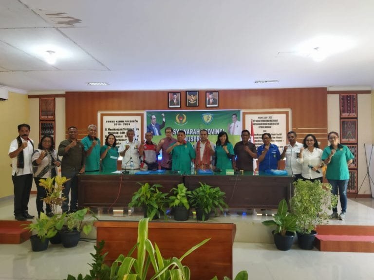 Theo Widodo Pimpin PASI NTT Periode 2023-2027