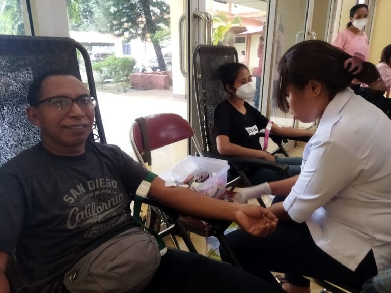 Setwan NTT Gelar Donor Darah di Hari Kasih Sayang