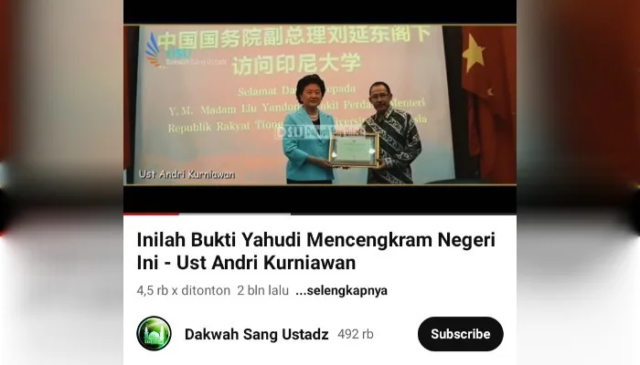 (Hoaks) China dan Israel Sedang Berusaha Hilangkan Agama di Indonesia