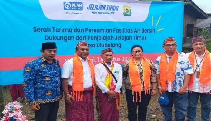 Plan Indonesia Bangun Infrastruktur Air Bersih di Manggarai Tekan Angka Stunting