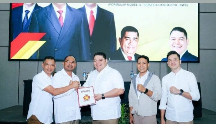 SK dari Gerindra Tambah Kekuatan Paket Yohan-Thomas di Pilkada Manggarai