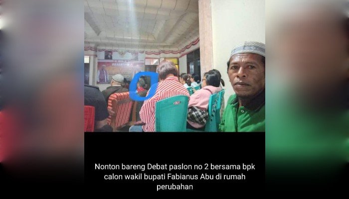 Tidak Hadir Debat Pilkada karena Sakit, Foto Diduga Fabi Abu Nonton Siaran Langsung Tersebar di Medsos2