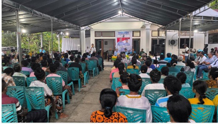 Kampanye di Nelle, Paket SARR Optimistis Menang Pilkada Sikka2