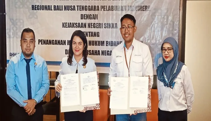 Pelindo Maumere Jalin Kerja Sama dengan Kejari Sikka Tangani Masalah Hukum