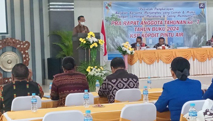 Buka Pra RAT, Yakobus Jano Ajak Manajemen Kopdit Pintu Air Rawat ‘Mata Air'