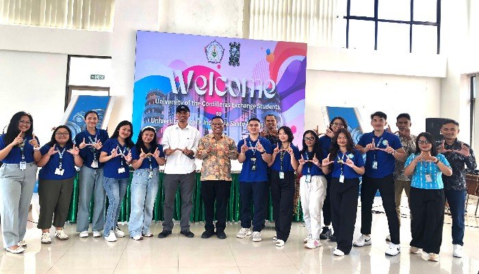 11 Mahasiswa Filipina Magang di Ruteng, Unika Santu Paulus Perluas Jaringan Internasional