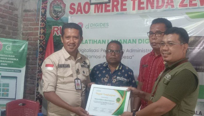 Desa Kerirea Luncurkan Mobile Digides demi Pelayanan yang Mudah dan Cepat