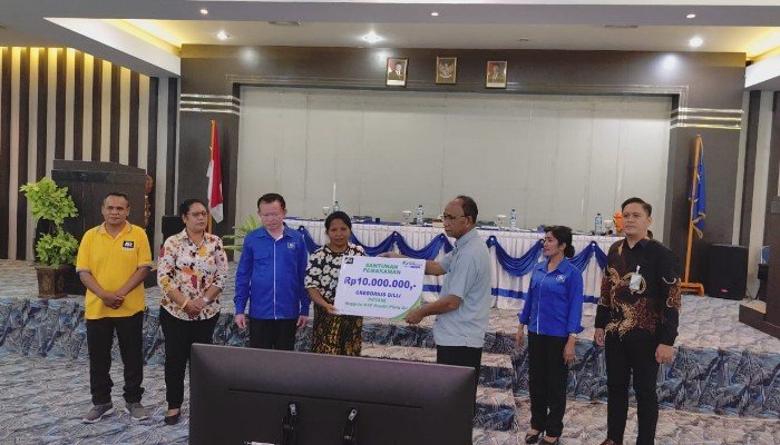 Anggota Kopdit Pintu Air Terima Santunan Pemakaman Rp10 Juta dari BPJS Ketenagakerjaan