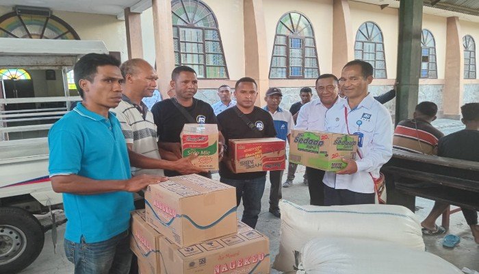 Kopdit Pintu Air Salurkan Bantuan bagi Korban Bencana di Nagekeo