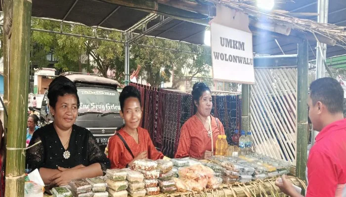 Puluhan Pelaku UMKM Ramaikan Festival Jelajah Maumere 2025