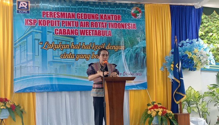 Bupati Sumba Barat Daya Minta Kopdit Pintu Air Fokus Berdayakan Ekonomi Anggota