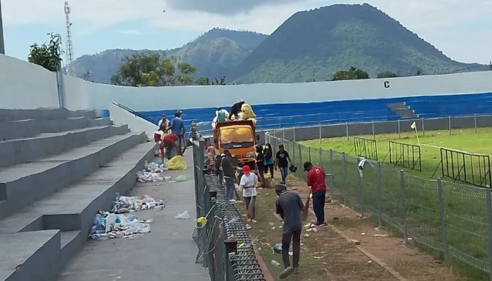 Dinas Lingkungan Hidup Ende Kumpul 295 Ton Sampah Selama Turnamen ETMC