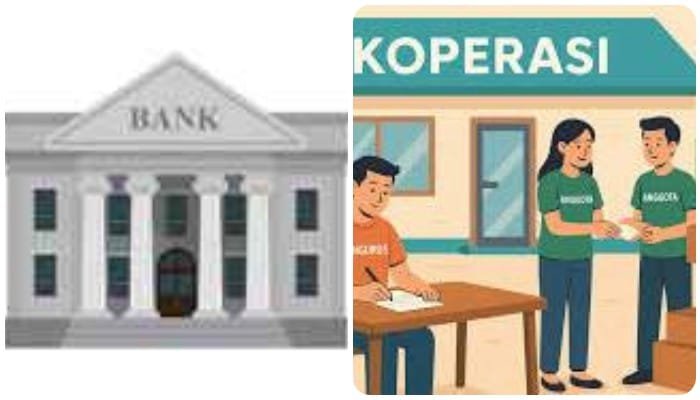 Bagaimana Perbedaan Simpan Uang di Bank dan Koperasi