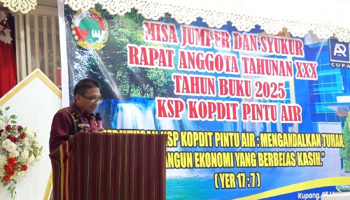 Pemkot Kupang Ingatkan Kopdit Pintu Air Waspada Kredit Macet