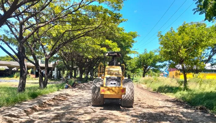Jadi Prioritas, Pemkot Kupang Mulai Kerjakan Jalan Depan GOR Oepoi