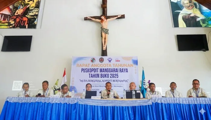 Puskopdit Manggarai Raya Diminta Jadi Penggerak Ekonomi Akar Rumput