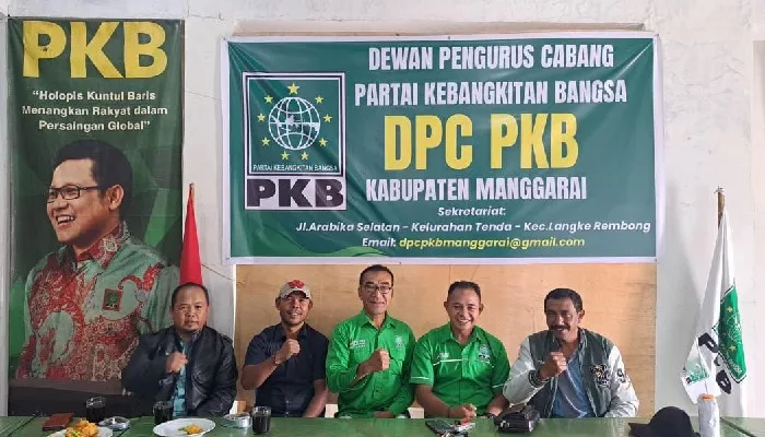 Rudi Rudolf Beno Terpilih Pimpin PKB Manggarai, Targetkan Partai Pemenang Pemilu