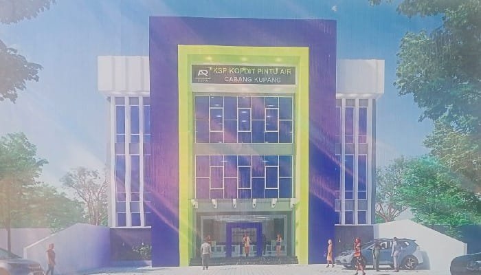 Gedung Kopdit Pintu Air Cabang Kupang Dibangun dari Dana Anggota