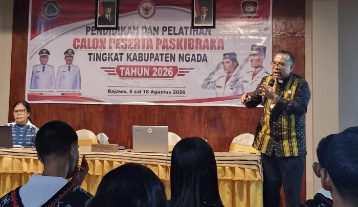 Alumni Lemhanas Perkuat Wawasan Kebangsaan bagi Paskibraka Ngada