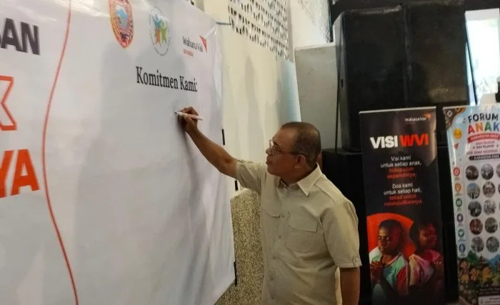 Foraken Deklarasi Anti Kekerasan Terhadap Anak di Ende