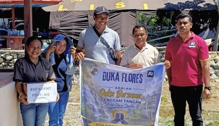 Kopdit Pintu Air Salurkan Bantuan hingga ke Pelosok Nagekeo